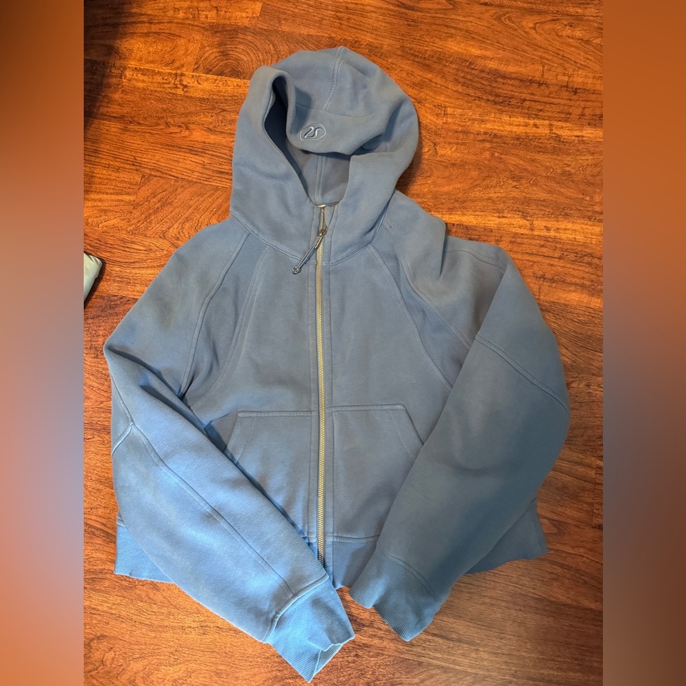 Lululemon scuba crop zip up